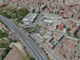 Granada City, Spain (2020) 3D Model