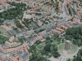 Helsingborg City, Sweden (2020) 3D Model