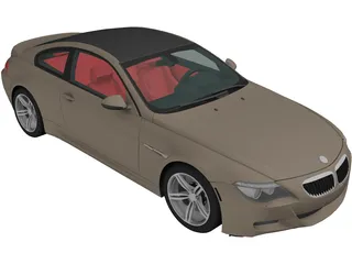 BMW M6 (2010) 3D Model