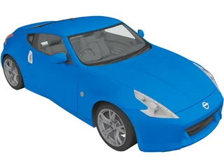 Nissan 370Z (2009) 3D Model