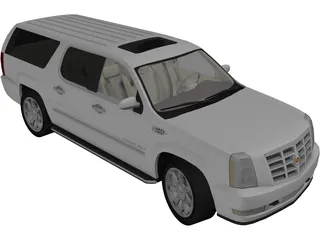 Cadillac Escalade ESV (2008) 3D Model