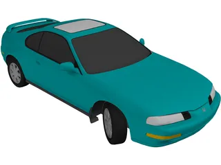 Honda Prelude (1993) 3D Model