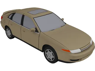 Saturn LS (2000) 3D Model