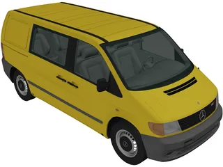 Mercedes-Benz Vito (1996) 3D Model