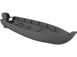 Boat 3D Model