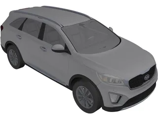 Kia Sorento (2014) 3D Model