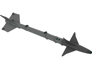 AIM-9L 3D Model