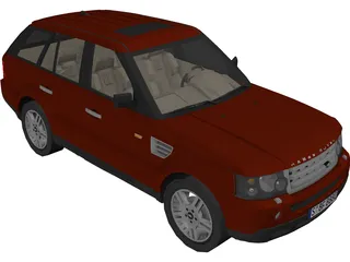 Range Rover Sport 3D Model