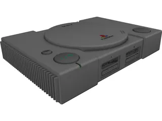 Sony Playstation 3D Model