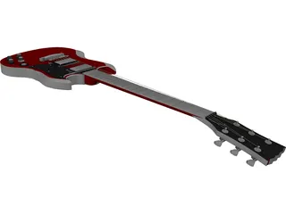 Gibson SG Guitar 3D Model