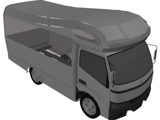 Camper Van 3D Model
