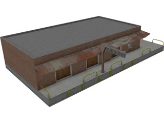 Depot Station 3D Model