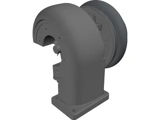 Turbo Compressor 3D Model