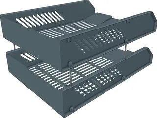 Paper Tray 3D Model