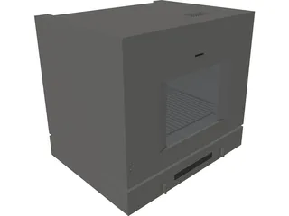 Gaggenau BL 253-110 Lift Oven 3D Model