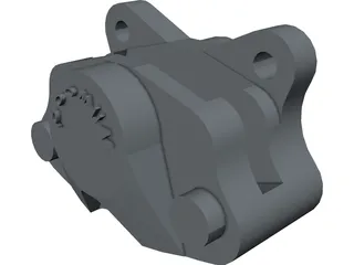 Brake Caliper Wilwood 3D Model