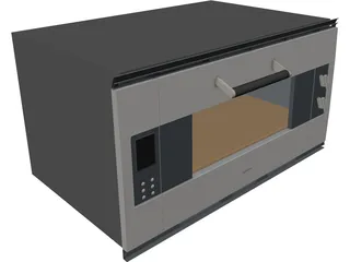 Microwave Gaggenau 3D Model