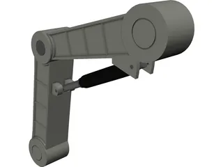 Robot Hand 3D Model