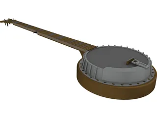 Banjo 3D Model