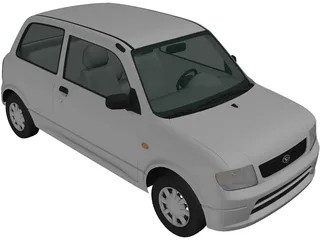 Daihatsu Mira (1998) 3D Model