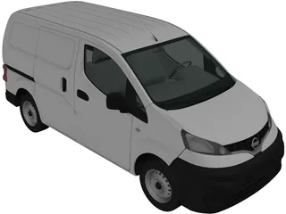 Nissan NV200 (2010) 3D Model