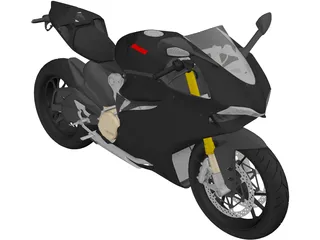 Ducati 1199 Panagale 3D Model