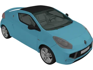 Renault Wind (2011) 3D Model