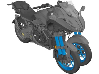 Yamaha NIKEN (2019) 3D Model