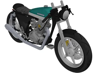 Honda Cafe Racer 3D Model