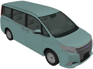 Toyota Esquire (2014) 3D Model