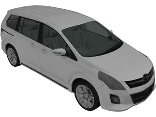 Mazda MPV (2010) 3D Model