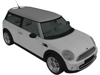 Mini Cooper Clubman (2011) 3D Model