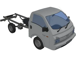 Hyundai H100 Porter Chassis 3D Model