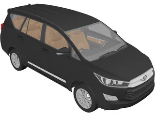 Toyota Innova (2020) 3D Model