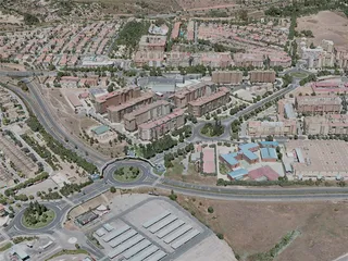 Caceres City, Spain (2020) 3D Model