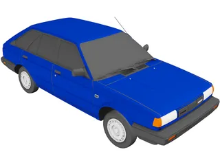 Nissan Tsuru II (1987) 3D Model