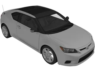 Scion tC (2012) 3D Model