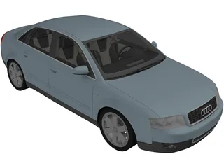 Audi A4 (2002) 3D Model