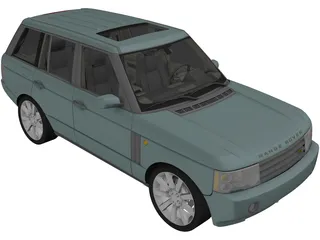 Range Rover Vogue (2004) 3D Model