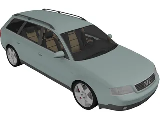 Audi A6 Avant (1998) 3D Model