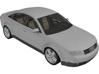 Audi A6 (1998) 3D Model