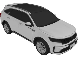 Kia Sorento (2021) 3D Model