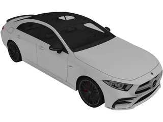 Mercedes-Benz CLS 53 AMG (2019) 3D Model