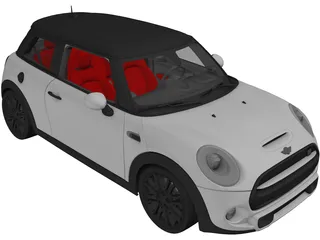 Mini Cooper S (2015) 3D Model