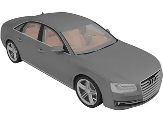 Audi A8 (2015) 3D Model