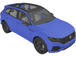 Volkswagen Touareg (2020) 3D Model