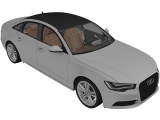 Audi A6 (2012) 3D Model