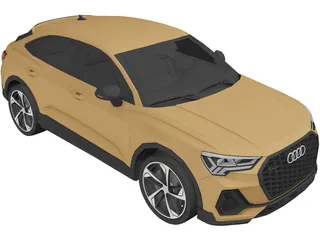 Audi Q3 Sportback (2021) 3D Model