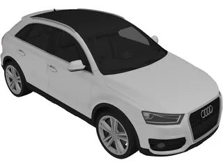 Audi Q3 (2015) 3D Model