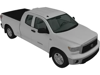 Toyota Tundra Double Cab (2011) 3D Model